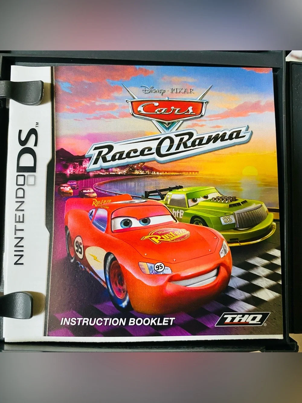 Nintendo DS Cars Race-O-Rama Video Game EUC includes box, game, pamphlet